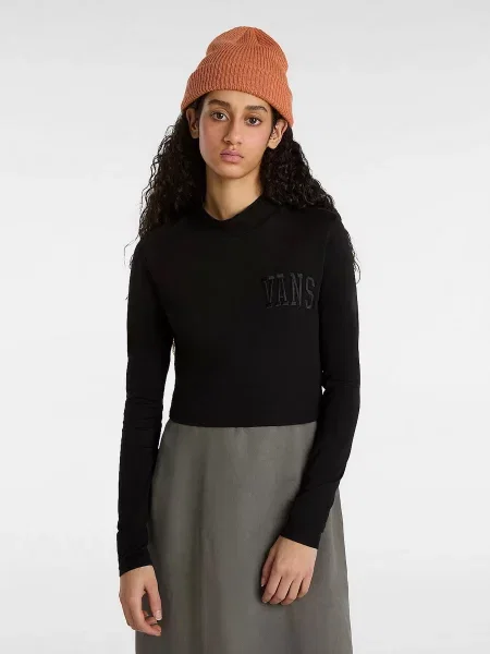 Мини водолазка лонгслив Vans черный