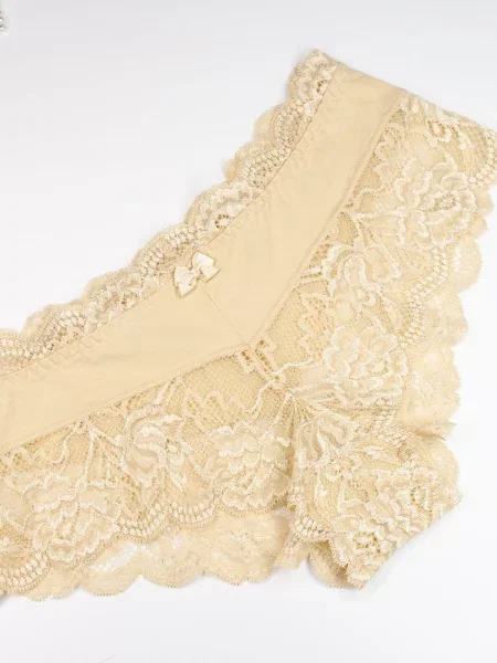 ISSA Plus Труси без підкладки бежевий