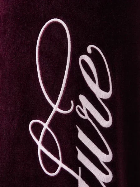 Juicy Couture Nadrág borvörös fehér