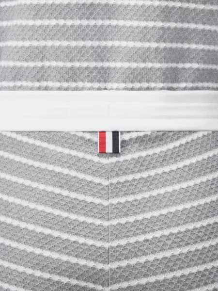 Pantaloni scurți Thom Browne cu dungi gri