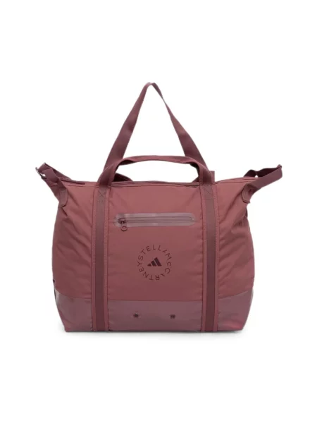 Shopperka Adidas By Stella Mccartney z logo czerwona