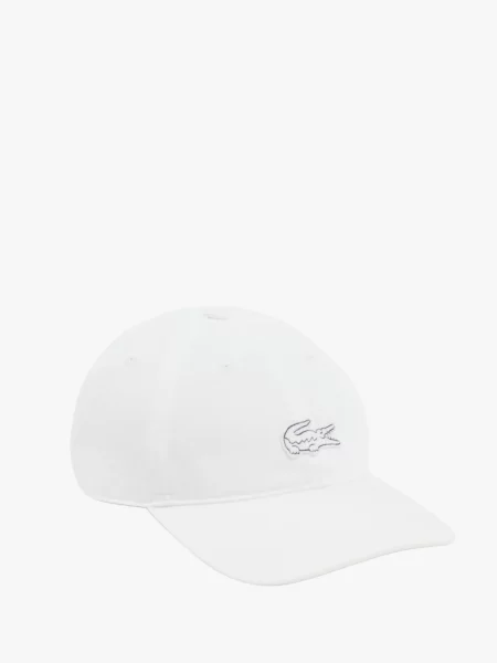 Дитяча кепка Lacoste біла