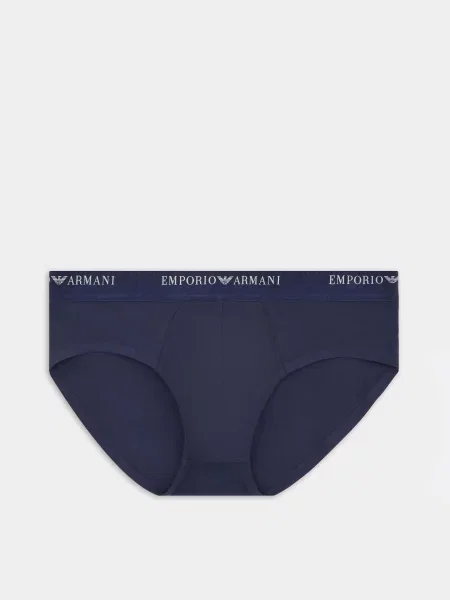Труси Emporio Armani темно-синій модал сині