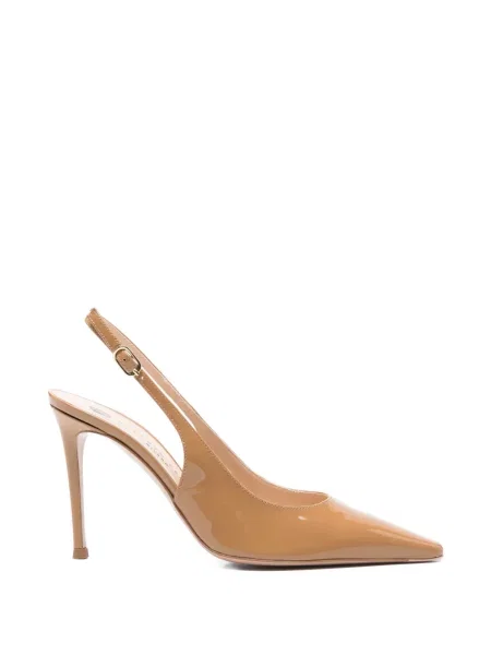 Pantofi cu toc Roberto Festa din piele slingback maro