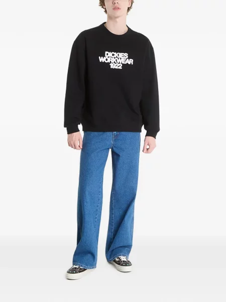 Pulover Dickies cu imagine negru