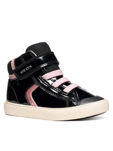 Geox Tenisice B Gisli Girl S crna