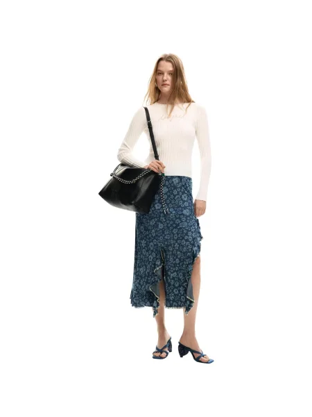 Fustă Desigual albastru