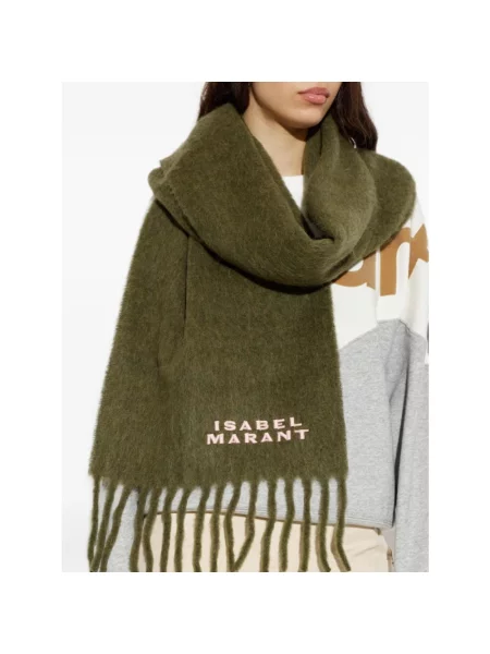 Szal Isabel Marant zielona