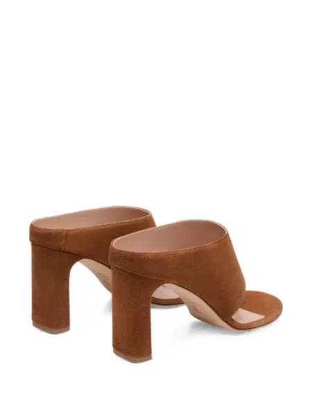 Chiloți tanga Stuart Weitzman slip-on maro