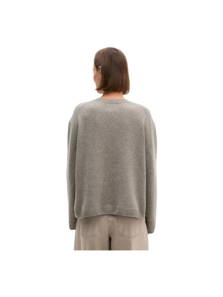 Marc O'Polo sweter wełniany szary