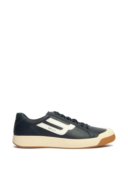Sneakerși Bally din piele albastru