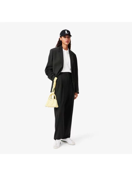 Lacoste Koszulka Polo Bez Rękawów Ze Stretchem Slim Fit biała