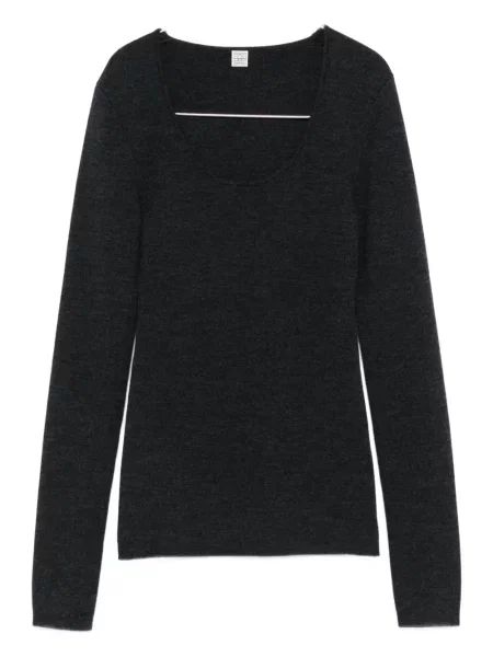 Top Toteme lung gri