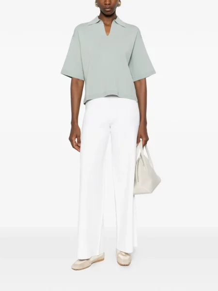 Tricou Max Mara cu decolteu în V verde