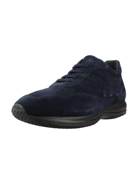 Sneakersy Geox skórzane niebieskie