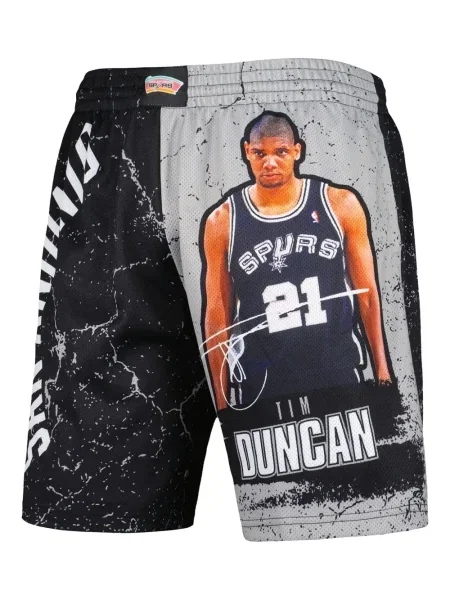 Pantaloni scurți Mitchell & Ness negru