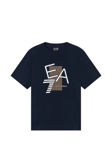Tricou Ea7 Emporio Armani cu imagine albastru