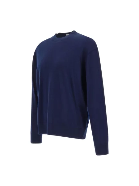 Sweter Laneus wełniany niebieski