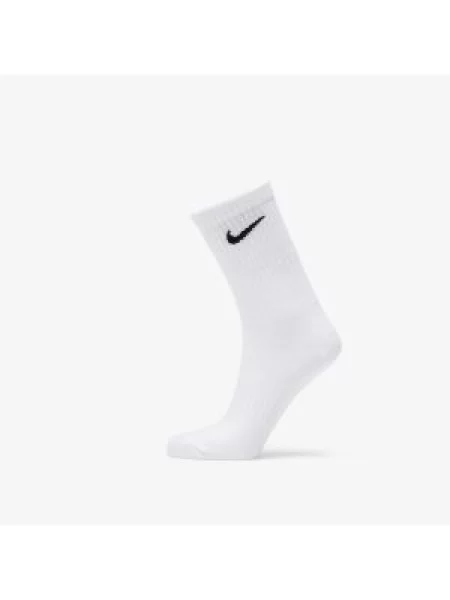 Vícebarevné tréninkové ponožky Nike Everyday Lightweight Crew bílé
