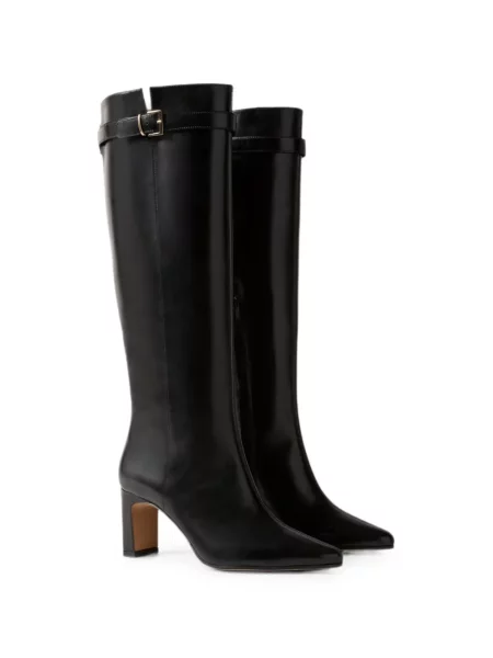 Botine Claudie Pierlot cu cataramă negru