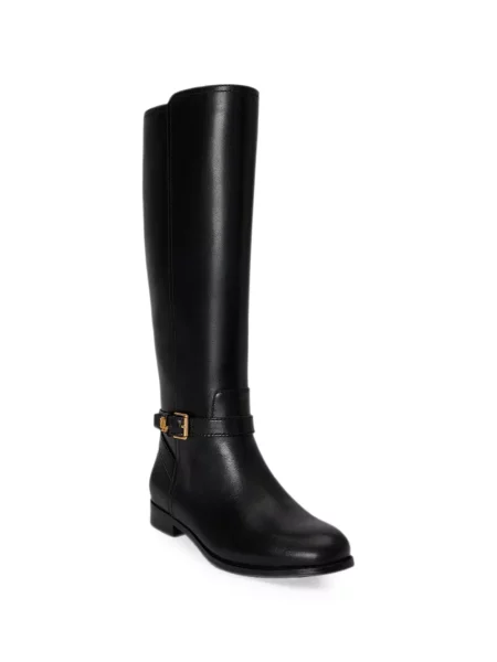 Botine Lauren Ralph Lauren din piele negru