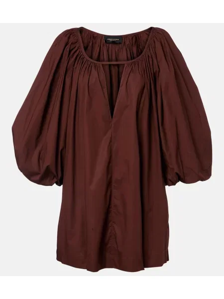 Šaty Adriana Degreas hnedá