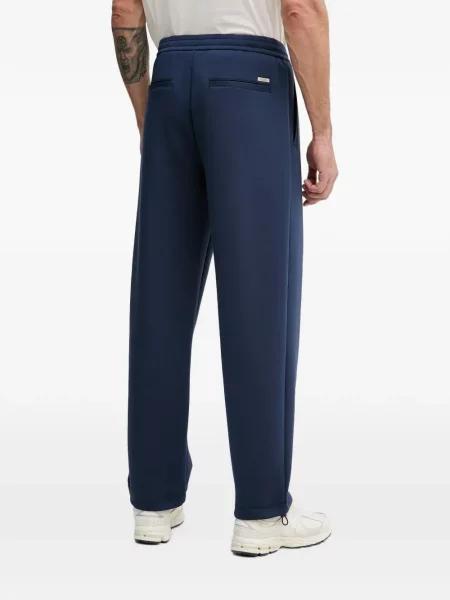 Pantaloni Armani Exchange alergare cu cordon albastru