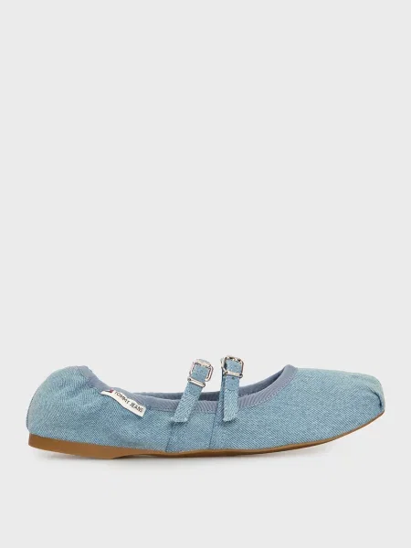 Балетки Tommy Jeans голубые