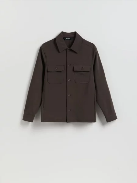 Reserved Cămașă regular fit maro