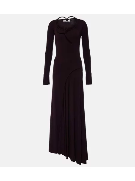 Rochie Victoria Beckham din jerseu roșu