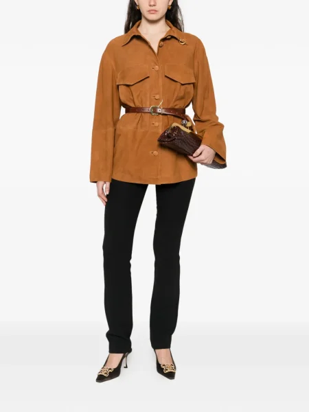 Cămașă Alberta Ferretti maro