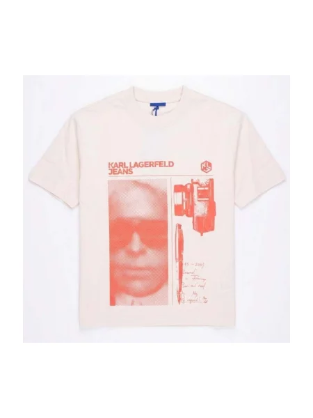 Tricou Karl Lagerfeld bej
