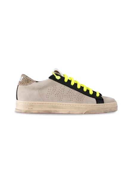 Sneakersy P448 beżowe