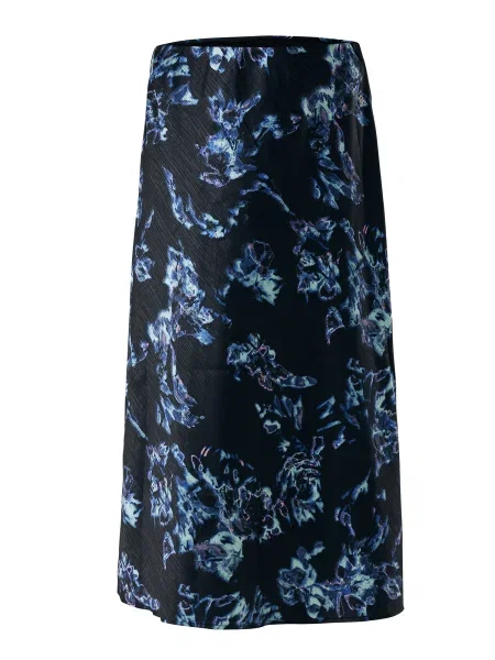 MEXX Fustă albastru neon negru