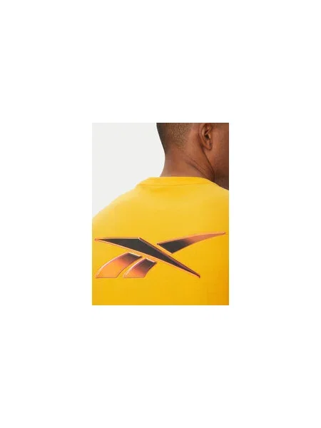 Reebok Póló Regular Fit narancssárga