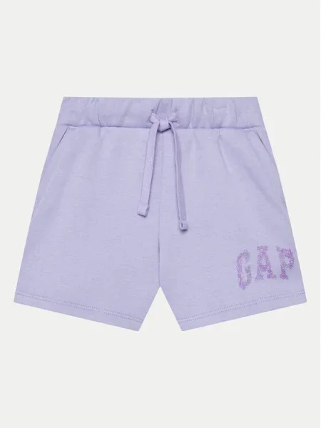 Gap Pantaloni scurți sport Violet albastru