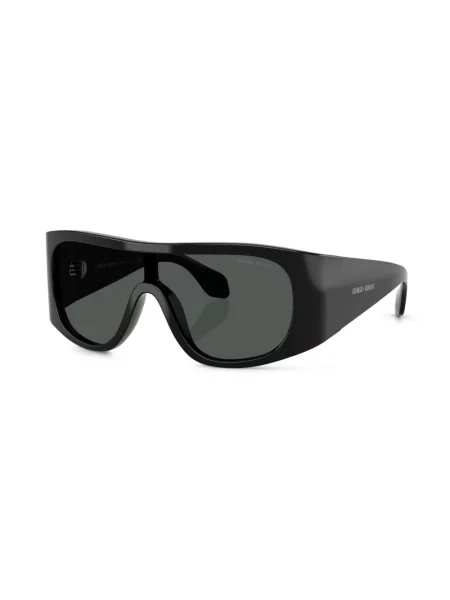 Ochelari de soare Giorgio Armani cu imagine negru