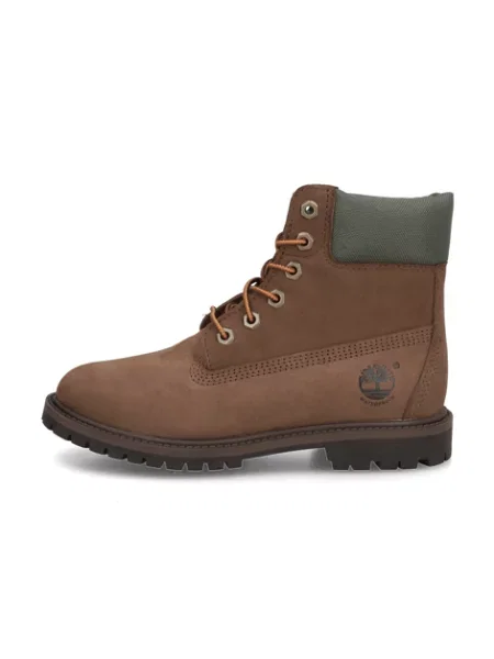 Šněrovací krajkové vodotěsný kotníkové boty Timberland hnědé