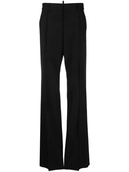 Pantaloni Dsquared2 cu broderie negru