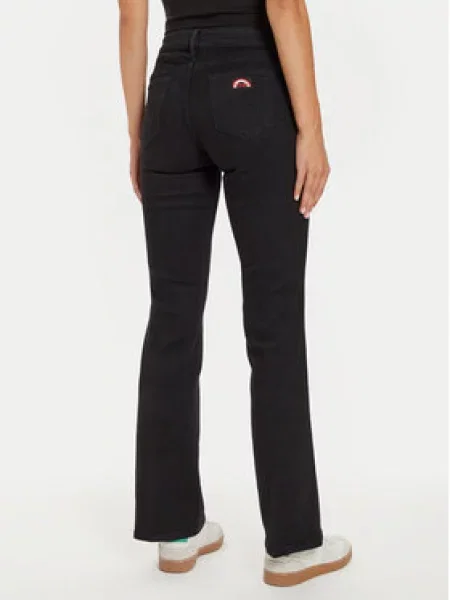 Wrangler Džinsai Flare Fit juoda