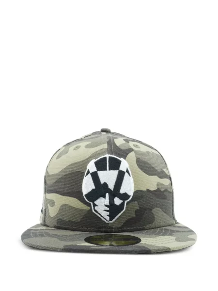 Șapcă New Era Cap cu imagine cu model camuflaj verde