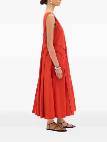 Rochie maxi Another Tomorrow roșu