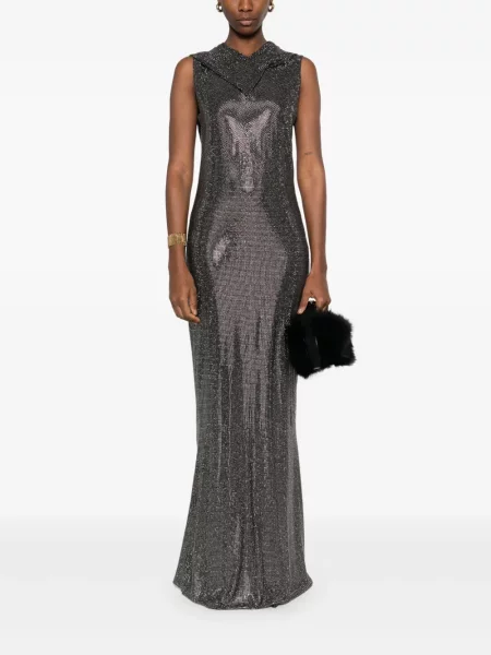 Rochie Giuseppe Di Morabito de cristal negru