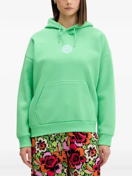 Hanorac cu glugă Rip Curl cu autograf cu cordon verde