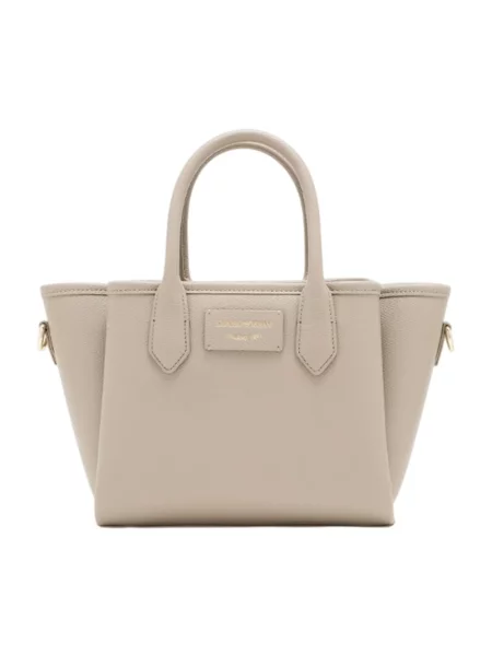 Shopperka Emporio Armani beżowa