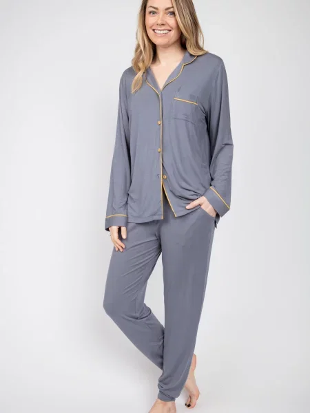 Пижама Cyberjammies из модала серая