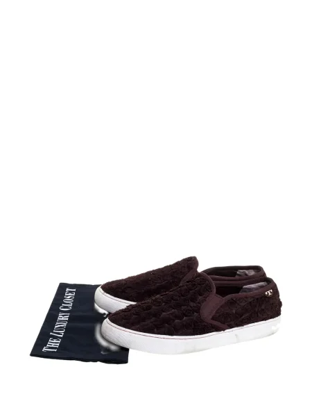 Sneakerși Tory Burch maro