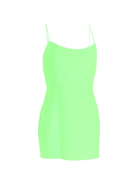 Rochie mini Alex Perry fără mâneci de costum verde