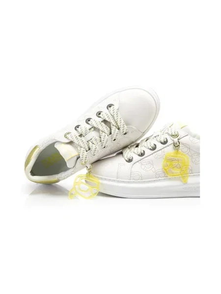 Pantofi Karl Lagerfeld din piele alb