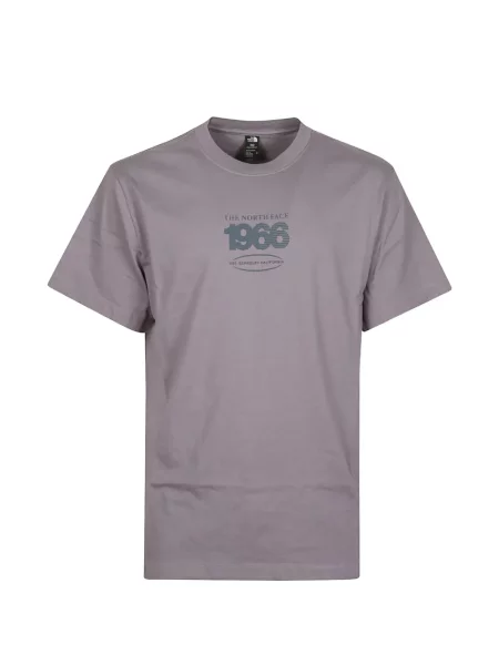 Tricou The North Face cu imagine gri